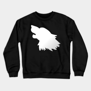 White wolf Crewneck Sweatshirt